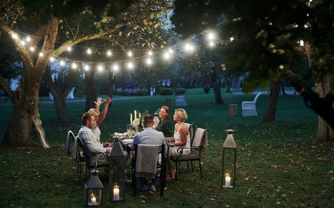 How to Make Your Backyard Party-Ready with Gorgeous Lights