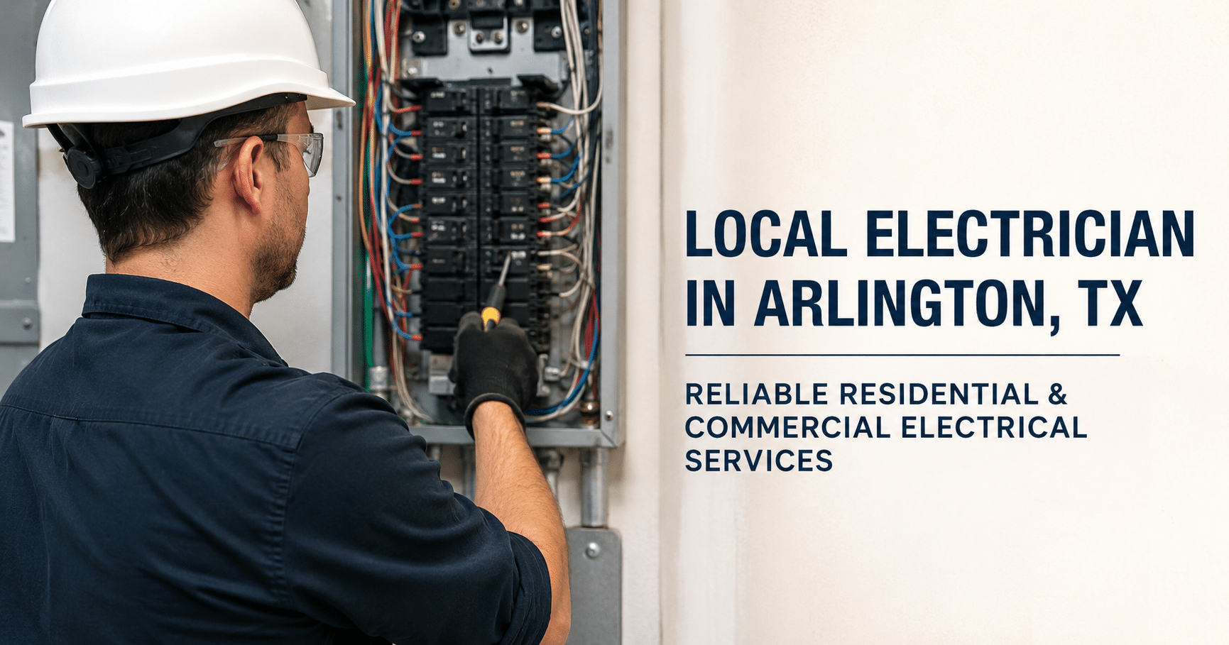Local Electrician in Arlington, TX | Reliable Residential & Commercial Electrical Services